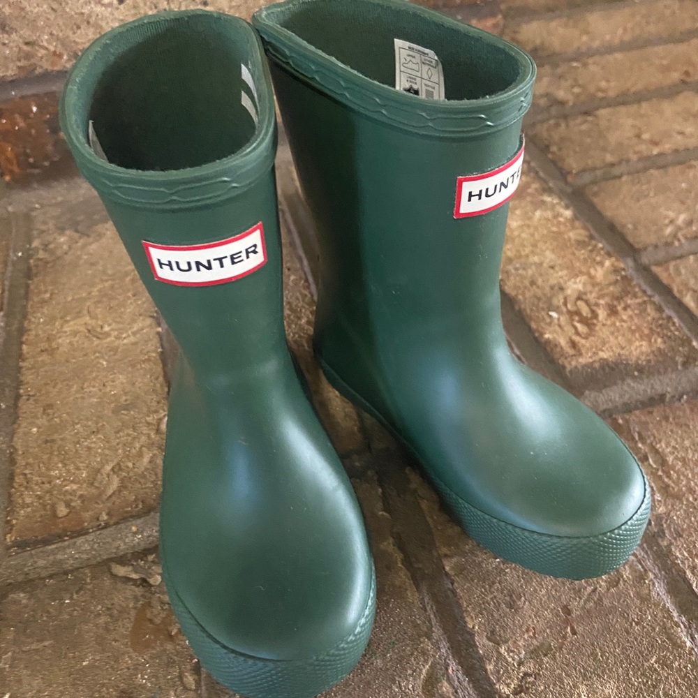 Hunter kid rain boots